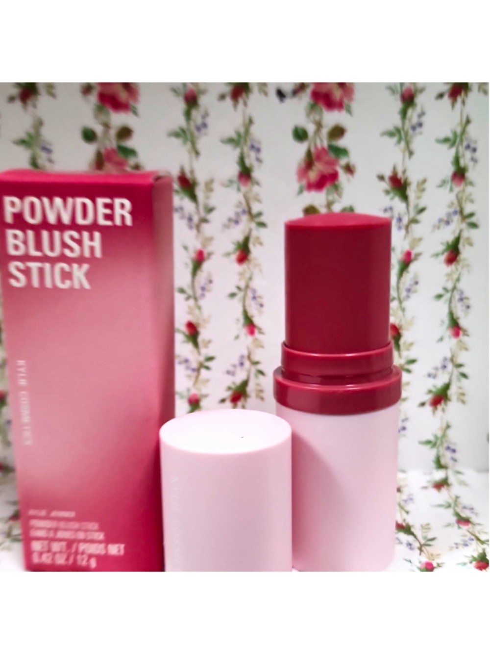 Kylie Cosmetics Powder Blush Stick 351 Make Him Blush, 0.42 oz / 12 g
